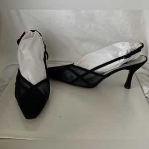 Stuart Weitzman black dress shoes